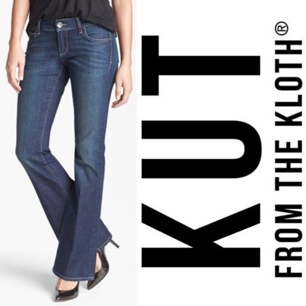 NWT Kut From The Kloth Baby Bootcut Simmons Dark Wash Jeans Plus 24W STITCH FIX